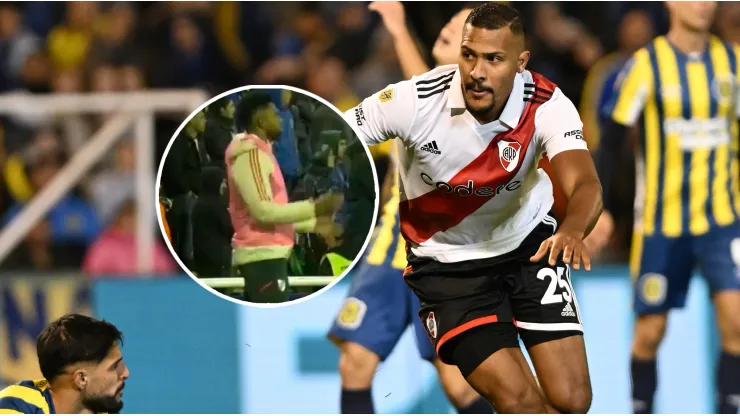 ASÍ reaccionó Borja al gol de Rondón tras el polémico posteo en redes (VIDEO)