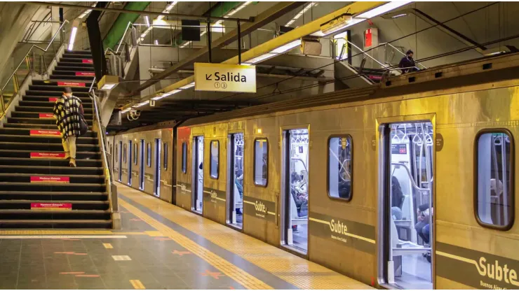 Anuncian paro de subtes: cuándo es y cuáles son las líneas afectadas