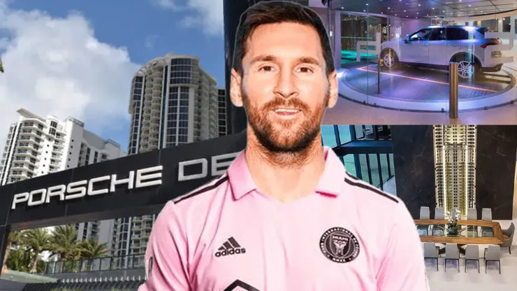 Único en el mundo: así es el lujoso edificio donde vive la familia Messi en Miami