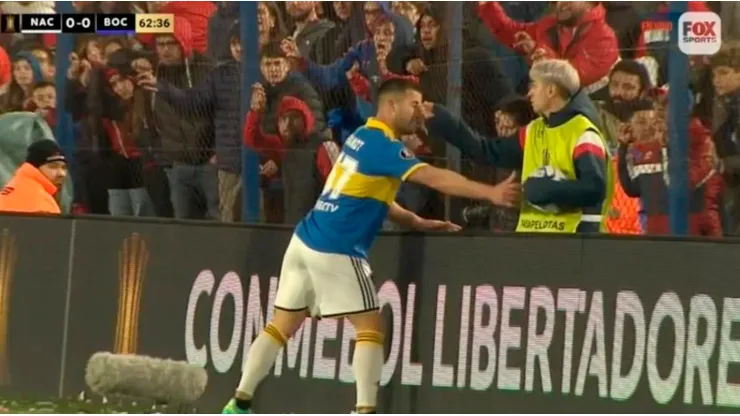 No se vio: la agresión que sufrió Weigandt en el Boca - Nacional