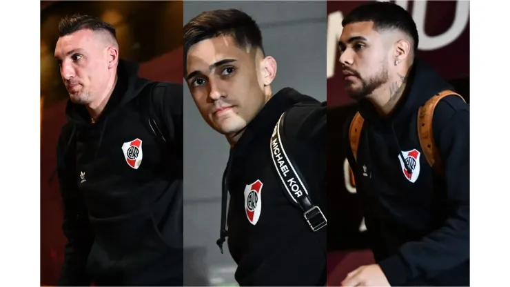 VIDEO | La gran reacción de los jugadores de River con los hinchas en Porto Alegre