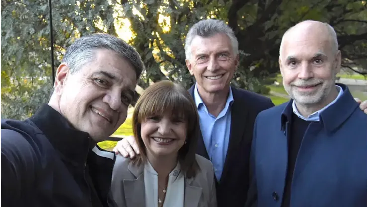 Bullrich y Larreta representan a Juntos por el Cambio.
