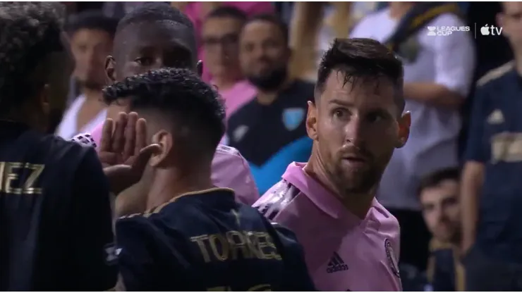 VIDEO | Messi desató su furia para defender a un compañero: "¿Cómo lo vas a patear así?"