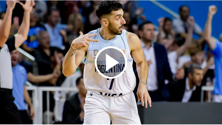 La Selección Argentina de Básquet juega en el Preolímpico.
