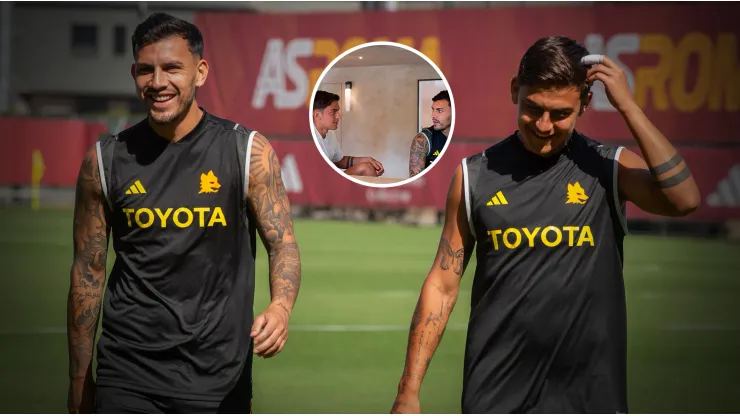 La foto de Paredes y Dybala en Roma que enloqueció al hincha de Boca