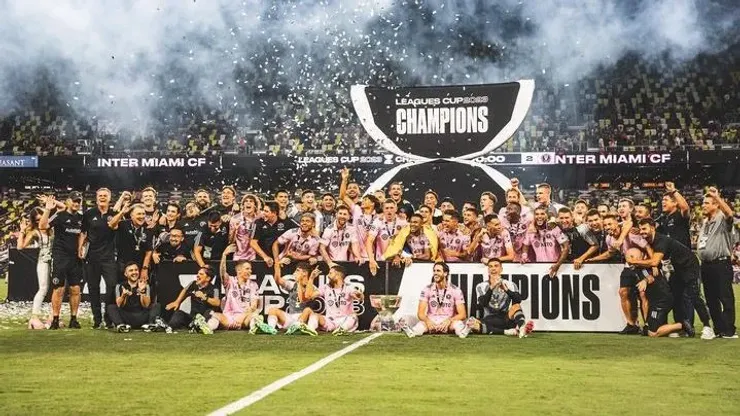 El primer posteo de Messi tras consagrarse campeón con Inter Miami