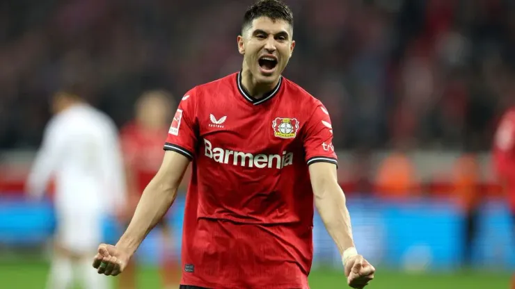 Exequiel Palacios en Bayer Leverkusen.
