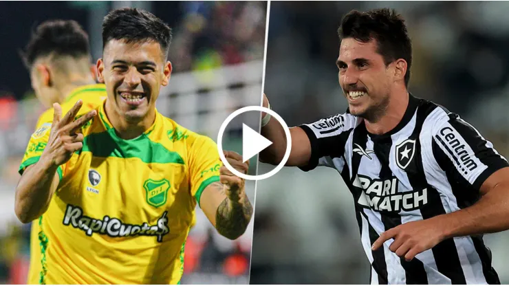 Defensa vs. Botafogo por la Copa Sudamericana.
