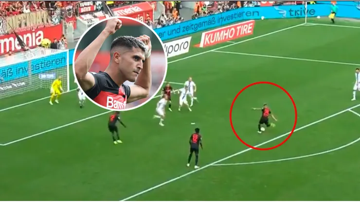 VIDEO | Exequiel Palacios inauguró su temporada goleadora con Bayer Leverkusen