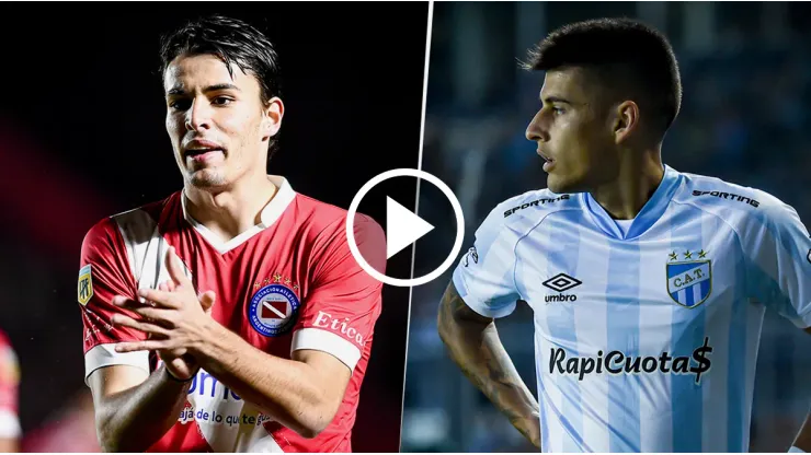 Argentinos vs. Atlético por la Copa de la Liga.
