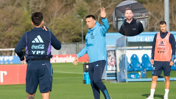 Llegó Messi: la Selección completó el plantel y Scaloni ya tendría el once para Ecuador