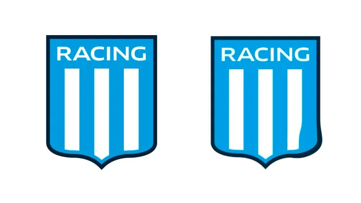 Racing contó la verdad del "error" de su escudo