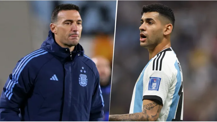 Scaloni, sobre Cuti Romero: "Se cree He-Man"