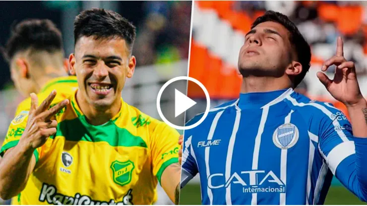 Defensa vs. Godoy Cruz por la Copa de la Liga.
