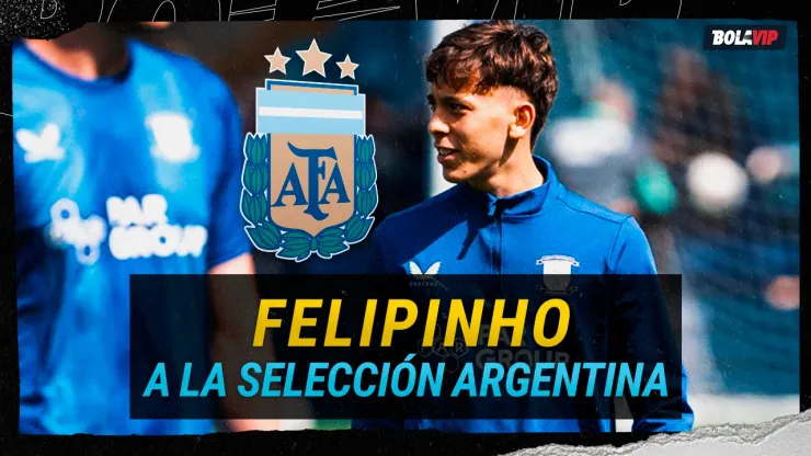 Felipinho, la joya brasileña que se decidió por Argentina