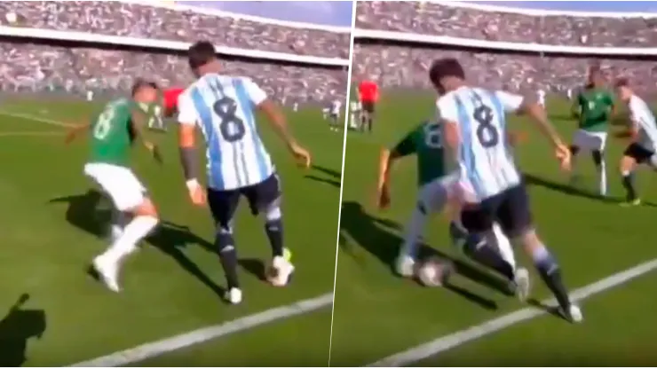 El caño de Enzo Fernández contra Bolivia (VIDEO)