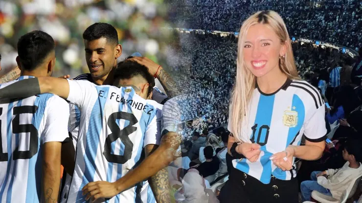 Morena Beltrán enloqueció con la actuación de la Selección Argentina en Bolivia