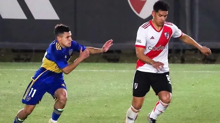 River y Boca repartieron puntos en el Superclásico de Reserva