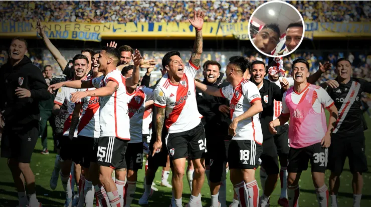 La chicana del Pity Martínez a Boca tras el triunfo de River: "Les rompimos..."