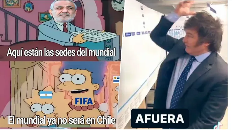 Lluvia de memes contra Chile tras conocerse que no será sede del Mundial 2030