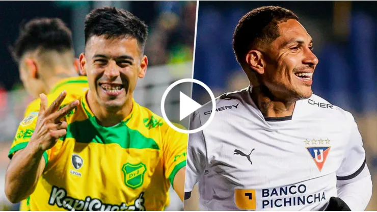 Defensa vs. Liga por la Copa Sudamericana.
