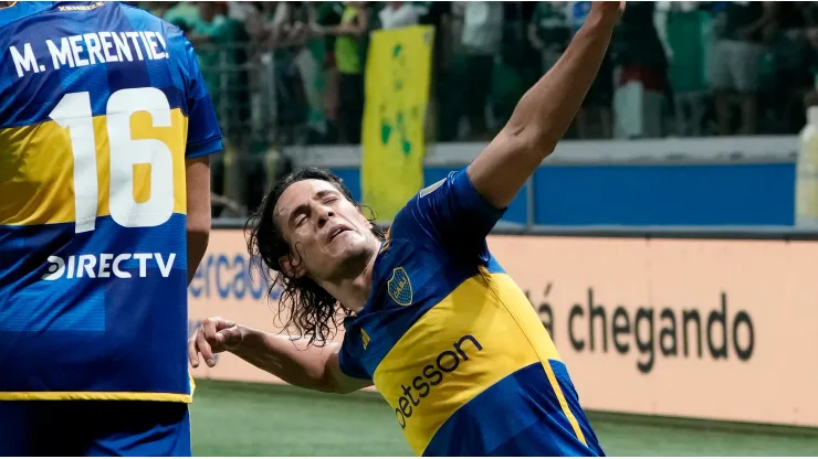 VIDEO | El festejo especial de Cavani que no se vio en la transmisión del partido