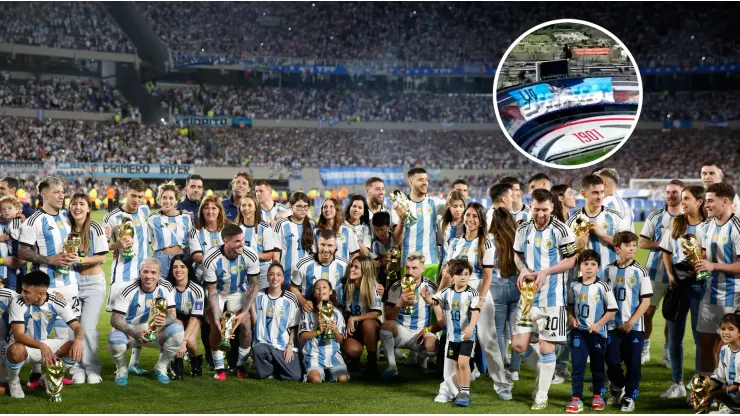 La Selección Argentina presumirá una bandera gigante en el Monumental