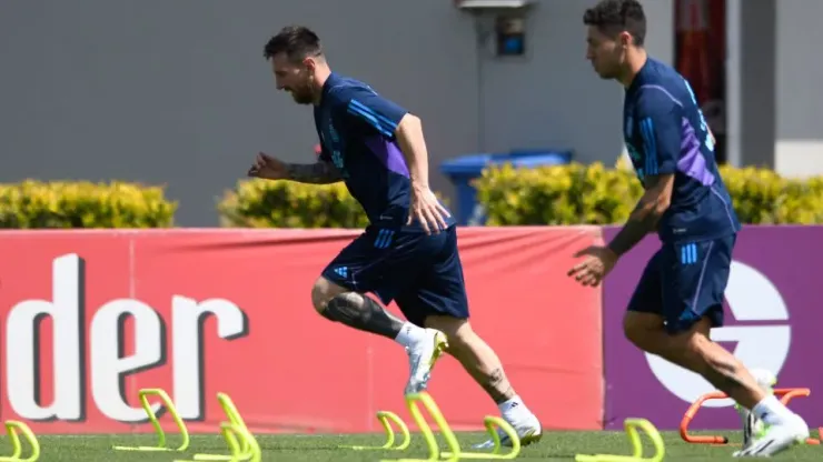 La imagen de Messi en el entrenamiento de la Selección que ilusionó a todos