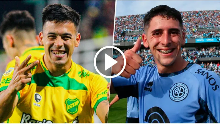 Defensa vs. Belgrano por la Copa de la Liga.
