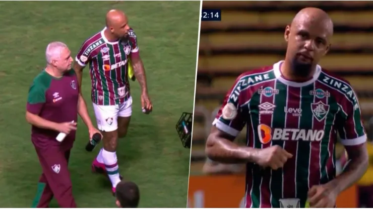 El defensor y capitán de Fluminense aseguró que sintió un pinchazo en su muslo izquierdo. Su participación en la final es duda. 
