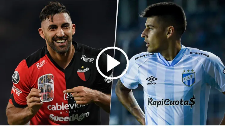 Colón vs. Atlético por la Copa de la Liga.
