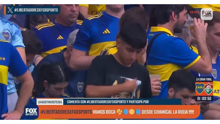 ¿El Kun es de River? El gesto de Benja Agüero en plena tribuna de Boca que sorprendió a todos