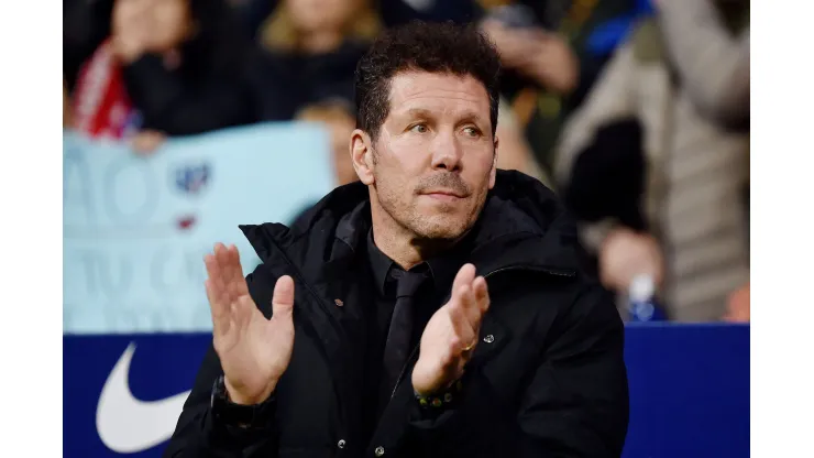 Diego Simeone llegó a un acuerdo con el Atlético de Madrid para renovar su contrato hasta junio del 2027. Getty Images.
