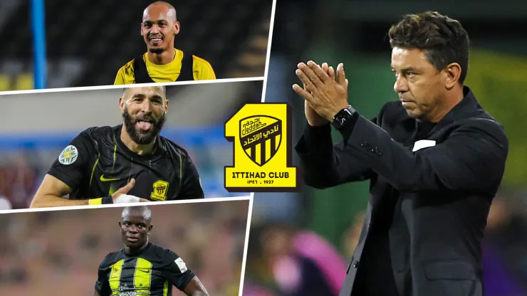 Benzema, Kanté y compañía: las figuras mundiales que dirigirá Gallardo en Al-Ittihad
