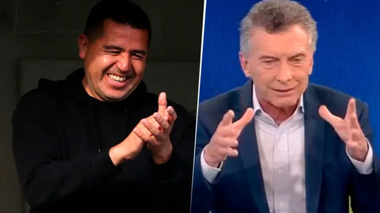 Riquelme y un spot que le responde a Macri.
