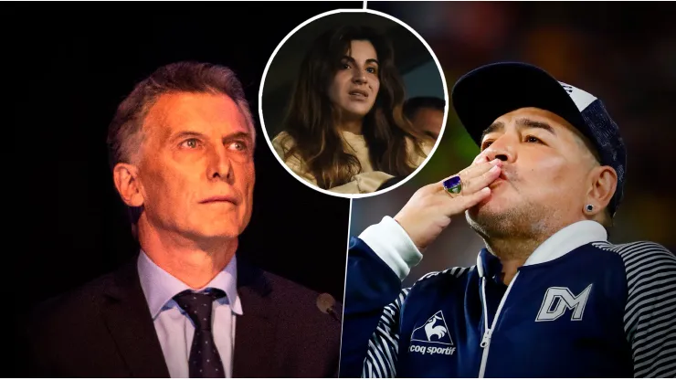 Gianinna Maradona apuntó contra Mauricio Macri.
