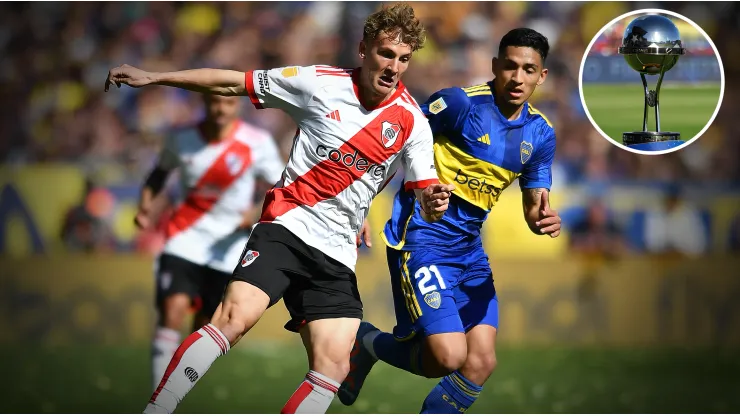 El Superclásico argentino podría volver a jugarse en Copa Sudamericana. 
