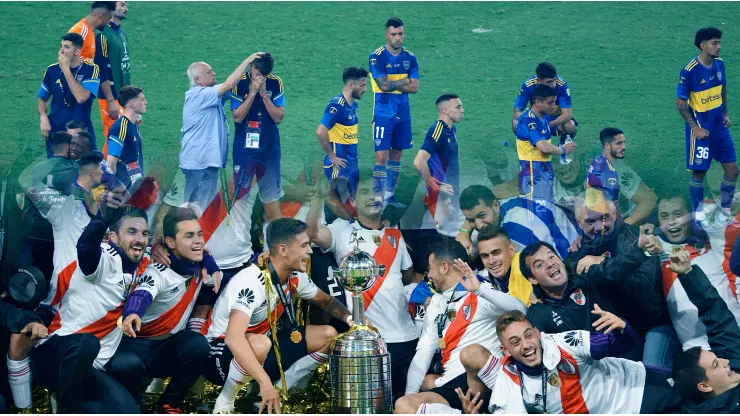 Un actual jugador de Boca celebró el triunfo de River en Madrid.
