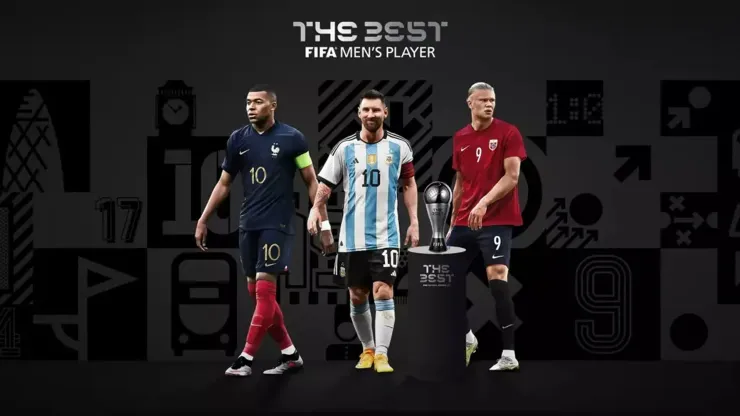 Messi, Haaland y Mbappé, los nominados para ganar el premio The Best 2023
