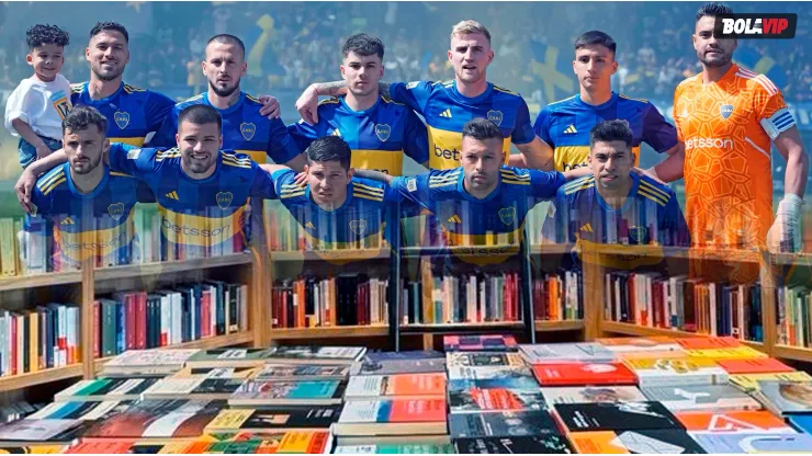 Es viral: el jugador de Boca que disfruta sus vacaciones en una librería