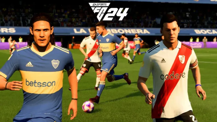 EA Sports FC 24 - ¿Quién es mejor, Boca o River?
