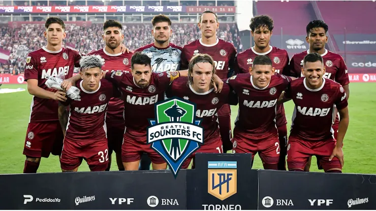 La figura de Lanús que continuaría su carrera en Seattle Sounders.
