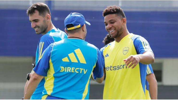 Salieron fotos de Fabra en el predio y los hinchas de Boca hablaron de su estado físico