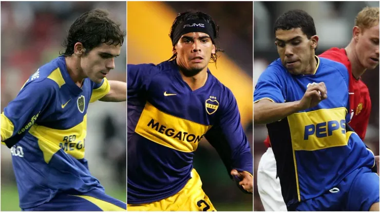 Gago - Banega - Tévez
