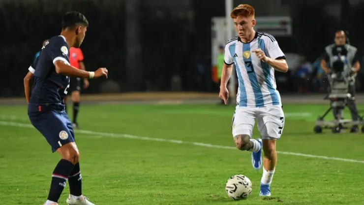 La Selección Argentina hizo su estreno en el Preolímpico.
