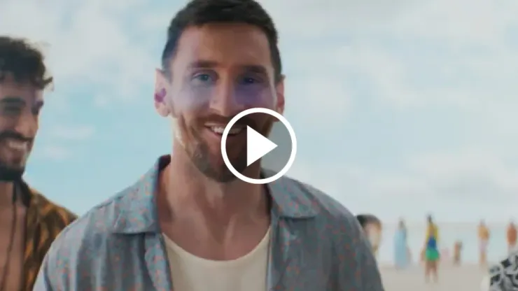 Messi, en el comercial de Michelob para el Super Bowl.
