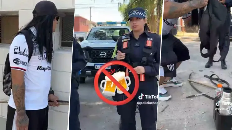 El video fue publicado en las redes sociales oficiales de la Policía chaqueña.
