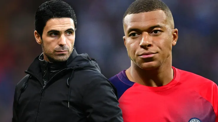 Arteta destacó la posibilidad de fichar a Mbappé para el Arsenal
