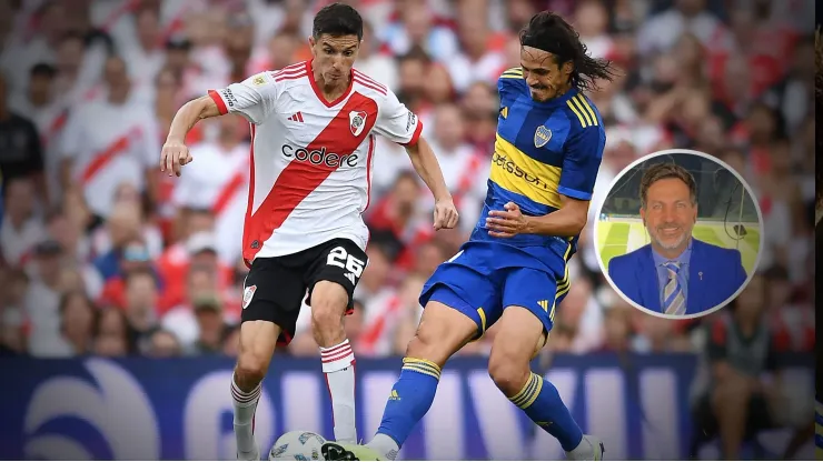 River y Boca, a mano en Núñez.
