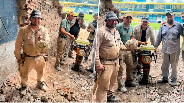 En las obras de Rosario Central hubo un nuevo descubrimiento.
